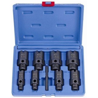 Coffret de réparation filetages, 9 pièces,  15048