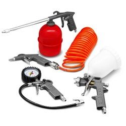 Kit d accessoires 5pcs pour compresseur - Construc