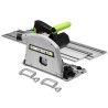 Scie circulaire plongeante 1400W avec rail de guidage - Lame 190mm 24 dents - Constructor