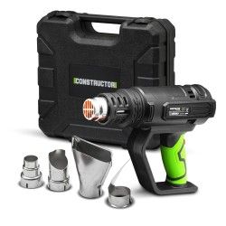 Decapeur thermique 2000W livre en coffret avec 4 accessoires - Constructor