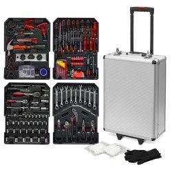 Trolley multi outils 820pcs avec poignee telescopique  - Constructor
