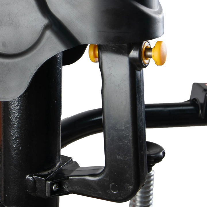 Démonte-pneus colonne inclinable avec bras auxiliaire 230V 26"