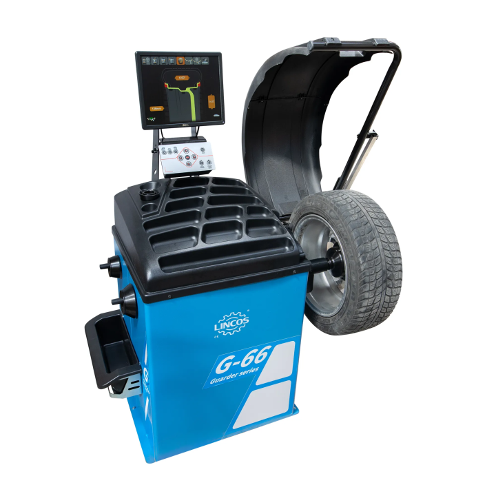 Équilibreuse de roues 10"-24"  mesure automatique s, écran LCD 17"