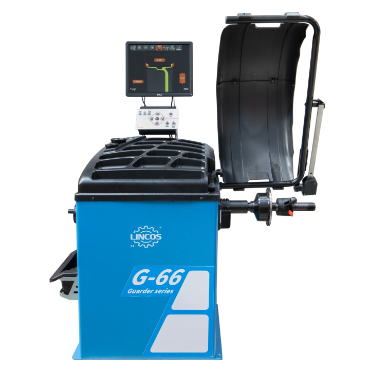 Équilibreuse de roues 10"-24"  mesure automatique s, écran LCD 17"