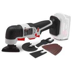 Outil multifonctions sans fil 20V + accessoires - Livre sans batterie - X-Performer