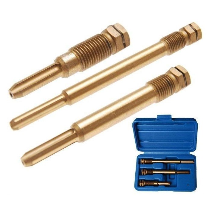 Kit nettoyage de Bougie de préchauffage, 3 pcs., M10 + 2 x M12