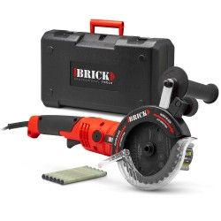 Scie circulaire 1200W double lame multimateriaux
