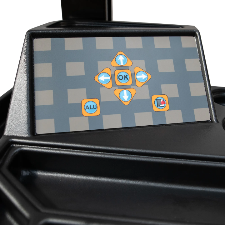 Équilibreuse de roues 10"-24", mesure automatique des données, écran LCD 17