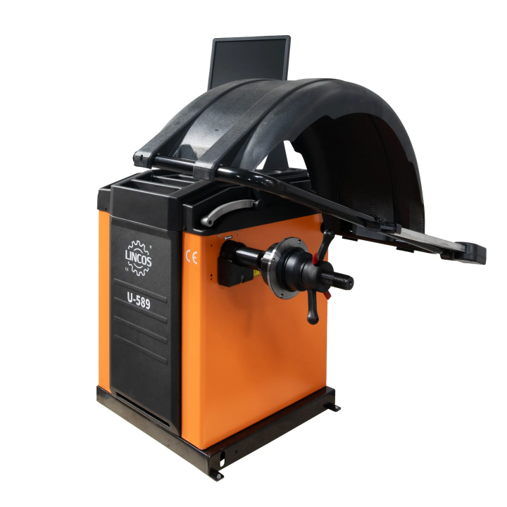 Équilibreuse de roues 10"-24", mesure automatique des données, écran LCD 17