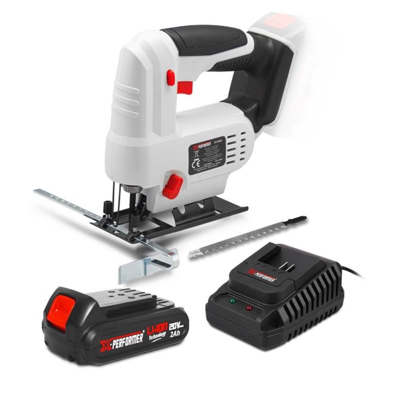 Scie sauteuse pendulaire 20V max livree avec batterie 2Ah - X PERFORMER Scie sauteuse pendulaire 20V max livree avec batterie 2Ah - X PERFORMER