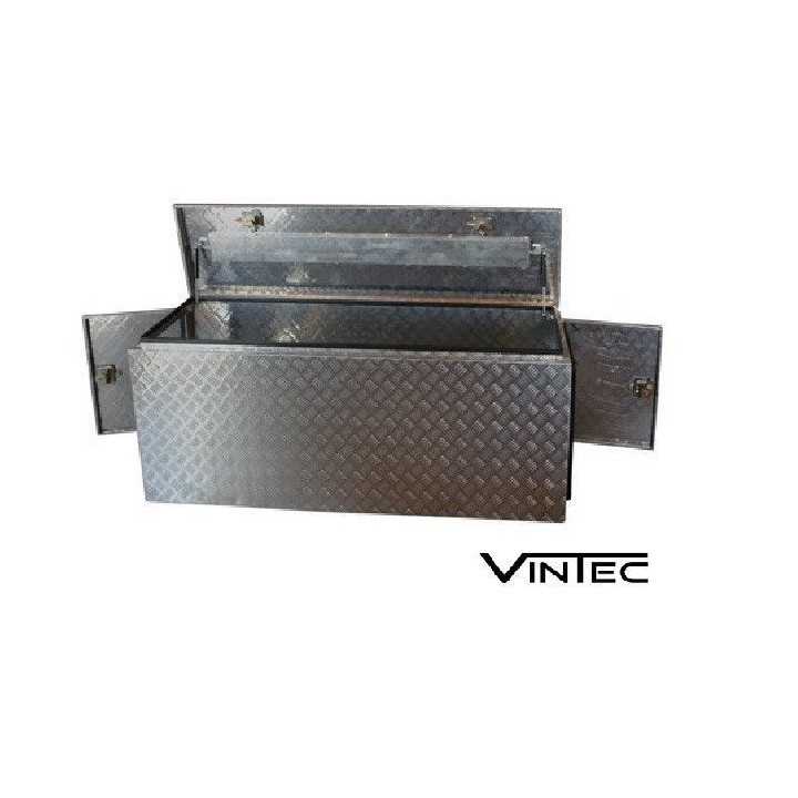 Coffre, caisse de transport en aluminium 790L