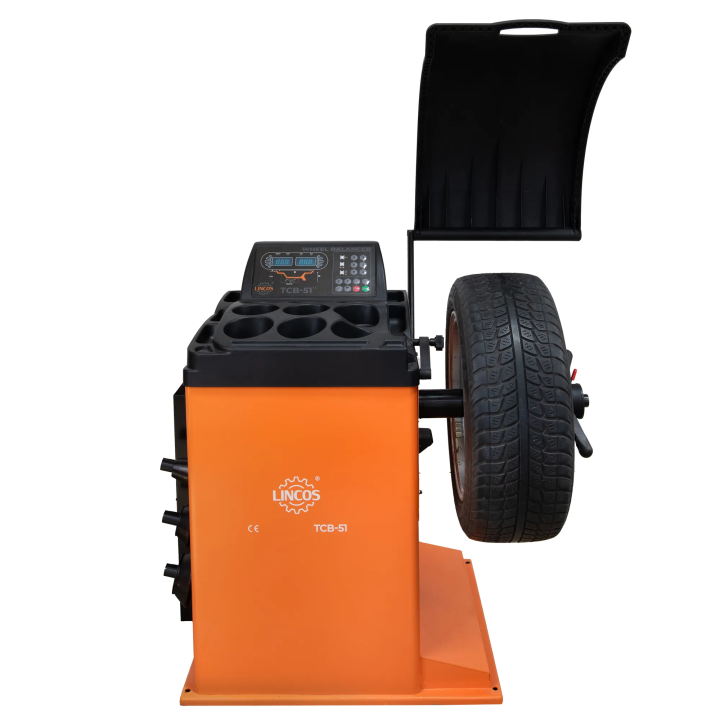 Équilibreuse de roues automatique, 5 programmes ALU, laser