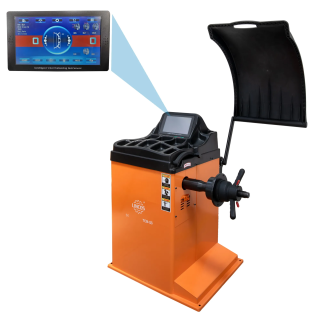 Équilibreuse de roues, 10"-24", mesure automatique des données  écran tactile, laser TCB-53