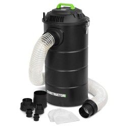 Aspirateur d'atelier 1200W avec cuve metallique 65L - Constructor