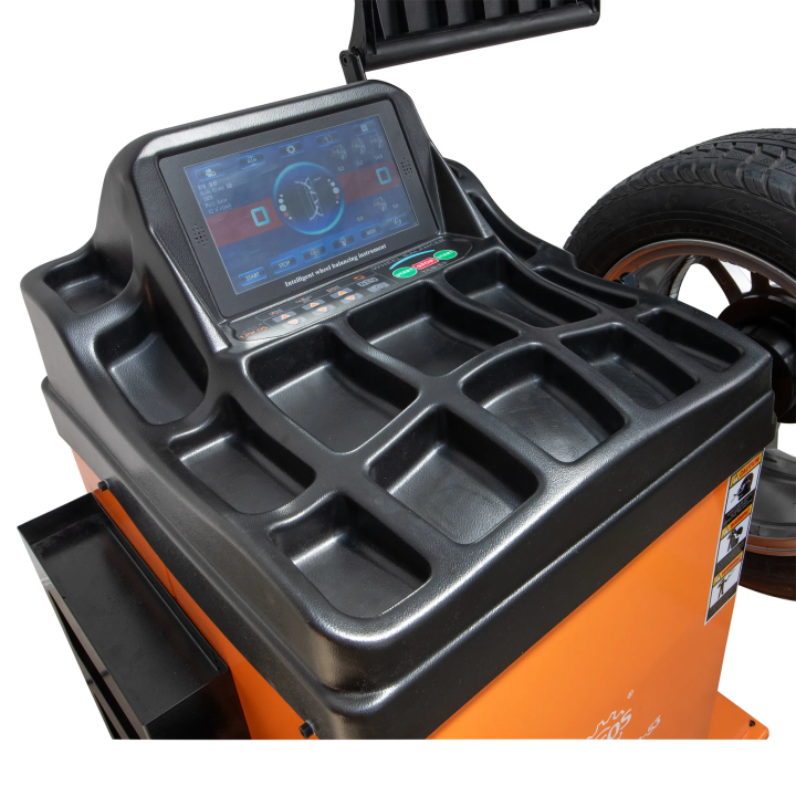 Équilibreuse de roues, 10"-24", mesure automatique des données  écran tactile, laser TCB-53