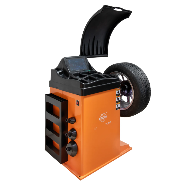 Équilibreuse de roues, 10"-24", mesure automatique des données  écran tactile, laser TCB-53