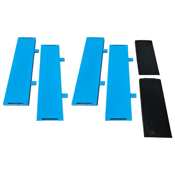 Plateforme d'extension et rampe pour élévateur de moto