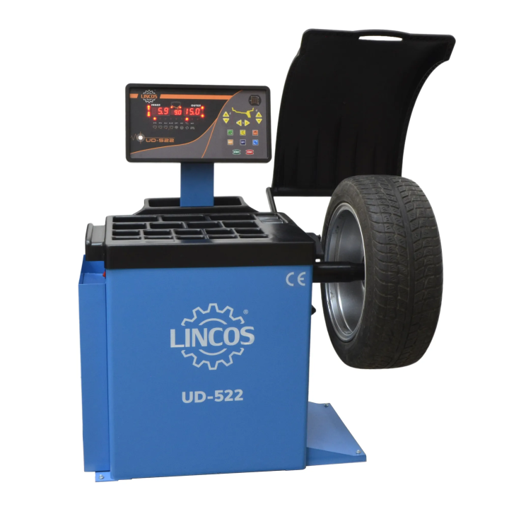 Équilibreuse de roues automatique, 3 programmes pour aluminium UD-522