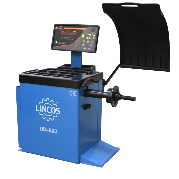 Équilibreuse de roues automatique, 3 programmes pour aluminium UD-522