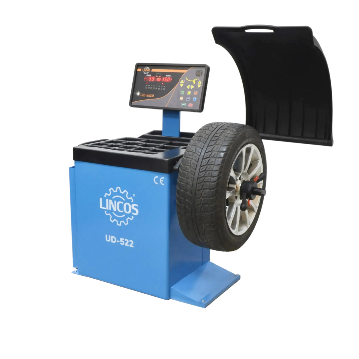 Équilibreuse de roues automatique, 3 programmes pour aluminium UD-522