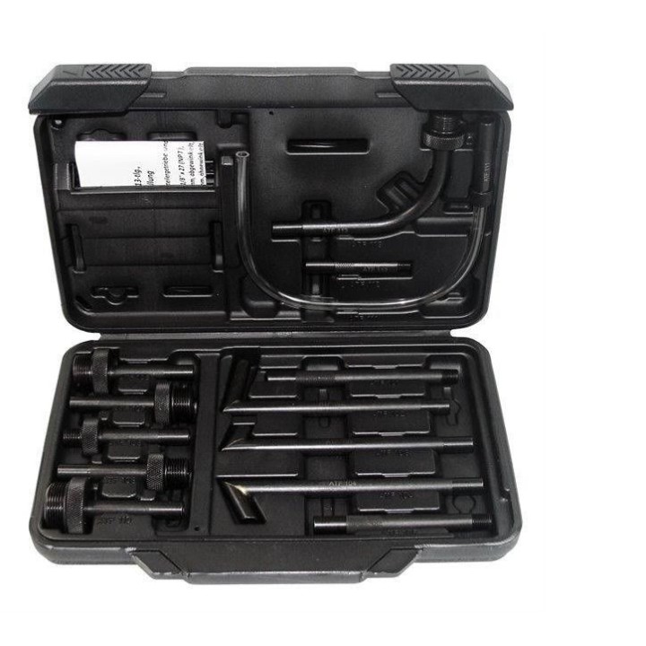 Jeu d'adaptateurs  de remplissage d huile 13 pcs.VW, Mercedes, AUDI