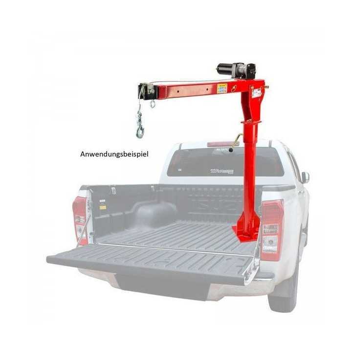 Grue, Hayon, avec treuil 300 kg 12 V flèche extensible