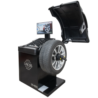 Machine d'équilibrage automatique, écran IPS, mesure ultrasonique, US-931