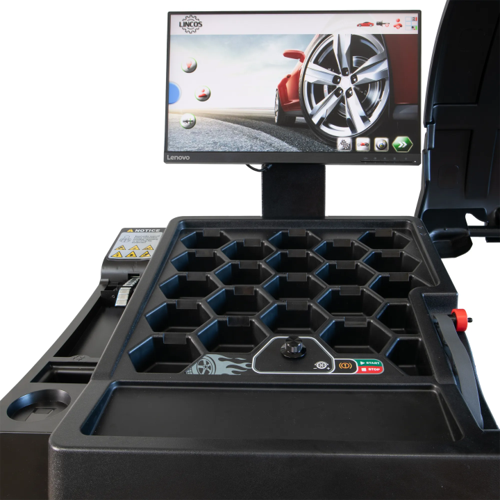 Machine d'équilibrage automatique, écran IPS, mesure ultrasonique, US-931