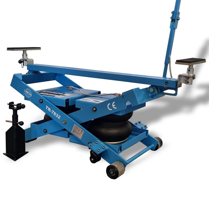 Nacelle élévatrice mobile à ciseaux avec patin en caoutchouc, 2,5 t