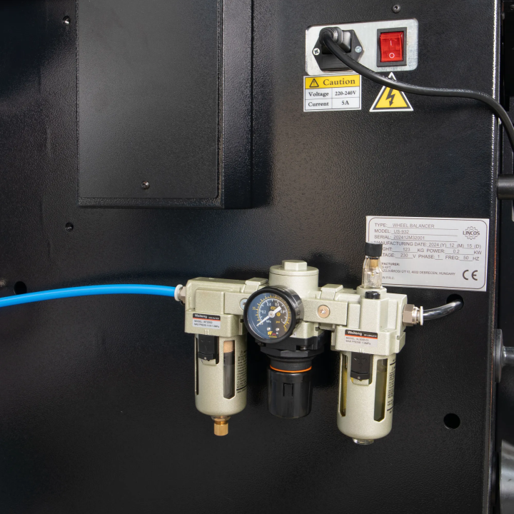 Machine d'équilibrage automatique, écran IPS, mesure ultrasonique, US-931