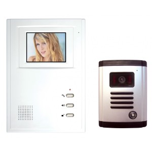 Interphone video noir et blanc equipe dâun ecran n ELEM Technic - 2