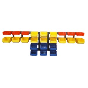 Kit rangement plastique modulable - Elem Technic ELEM Technic - 2
