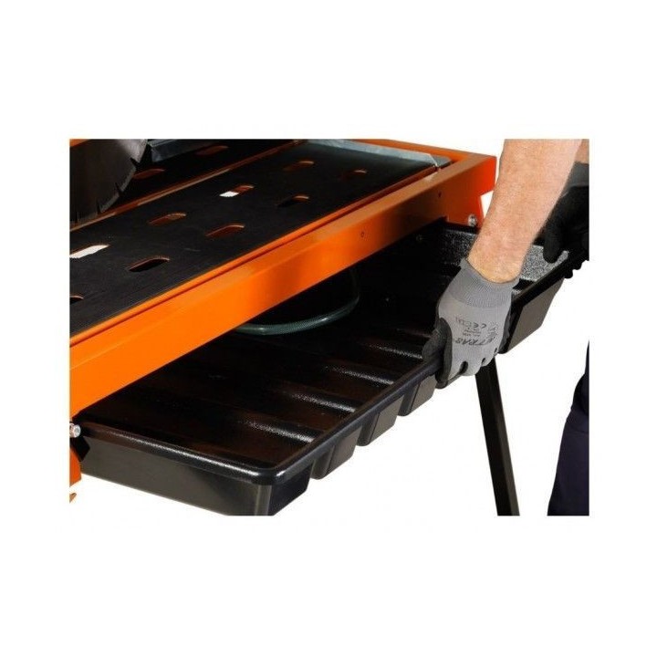 Scie à pont GÖLZ GS350 professionnelle pour granit, marbre, carrelage, terrazzo