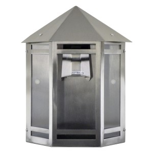 Demi applique Inox E27 60W - I-Watts Outdoor I-WATTS OUTDOOR LIGHTING - 2