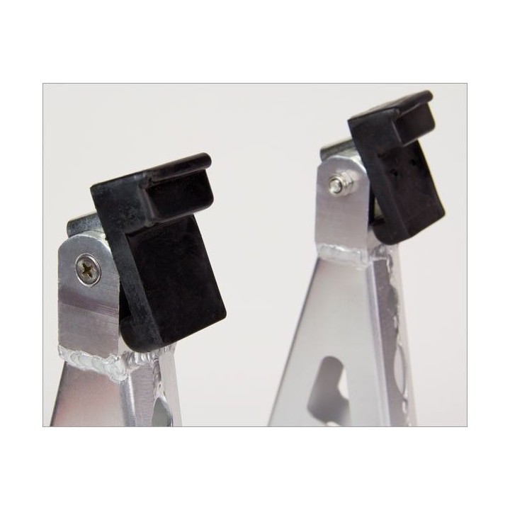 Bequille roue moto avant en  Alu