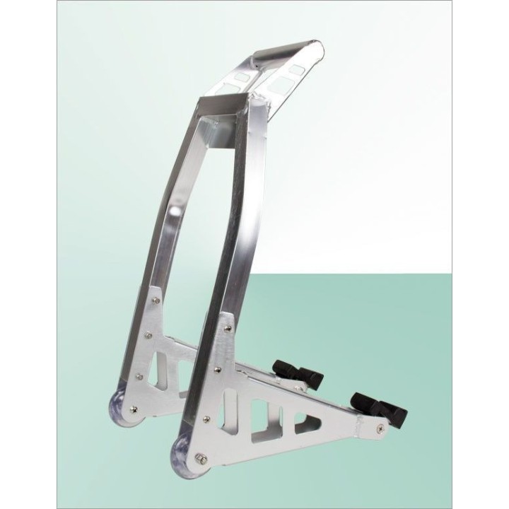 Bequille roue moto avant en  Alu