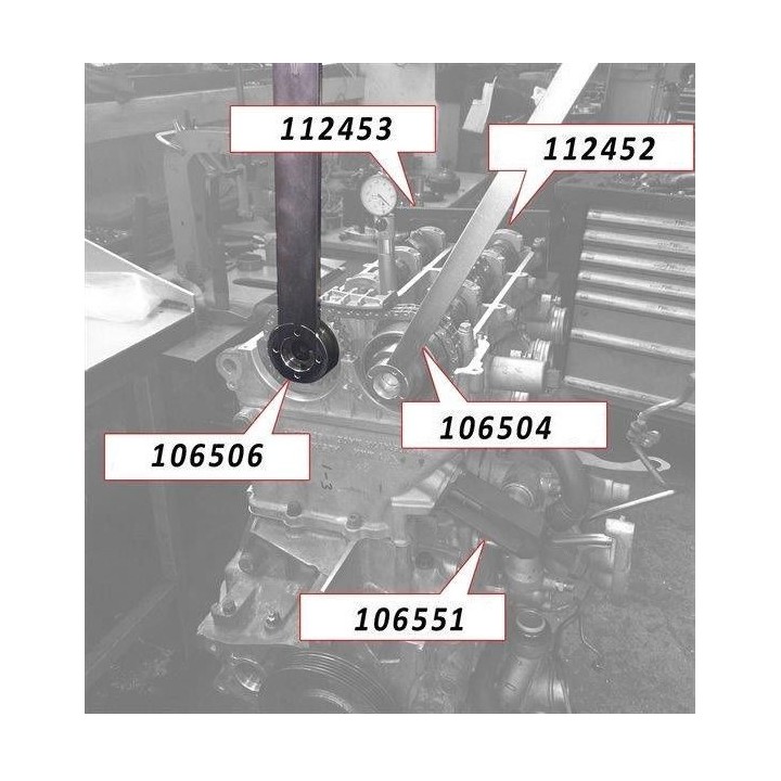 Cle de maintien d arbre a cames Porsche 911