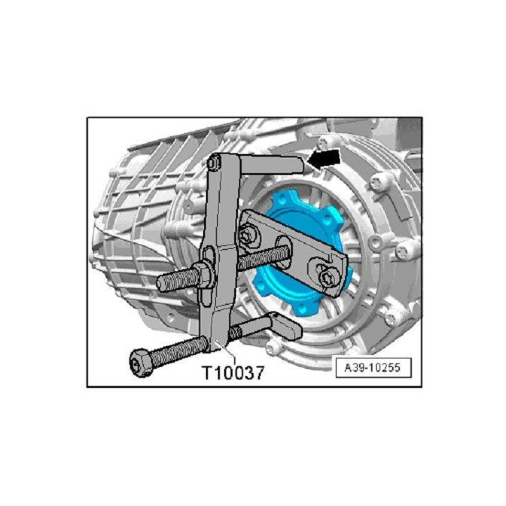 Outil spécial de levier VW - AUDI   - T40243