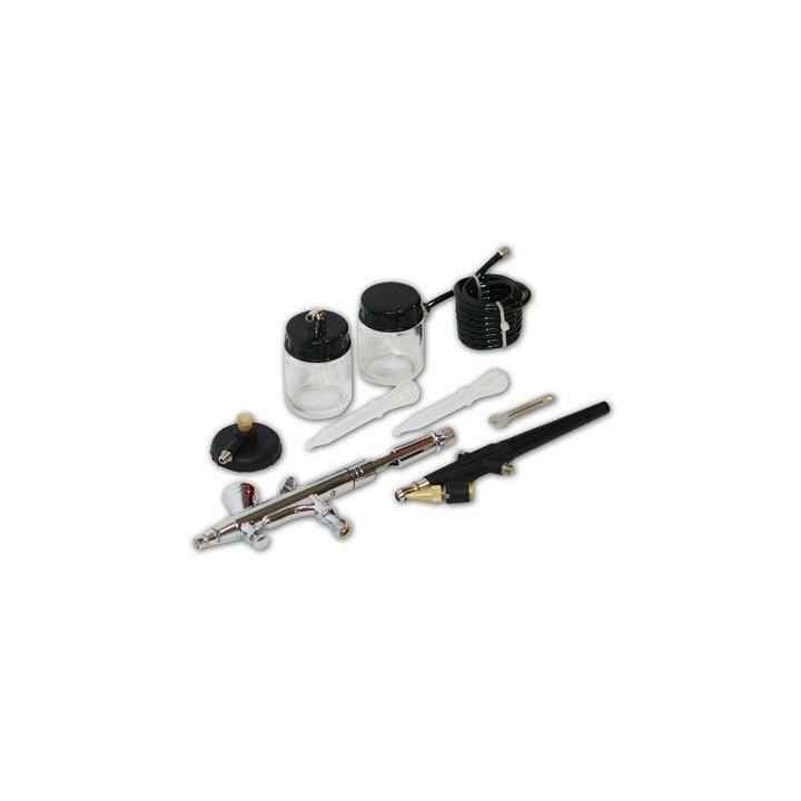 Kit AIRBRUSH 7 pièces avec compresseur et pistolet