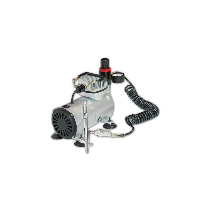 Kit AIRBRUSH 7 pièces avec compresseur et pistolet