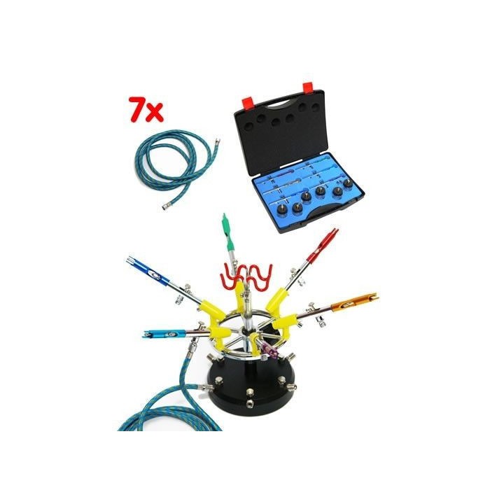 Set  aérographe  AIRBRUSH AIS STUDIO 1 pouce 23 pc