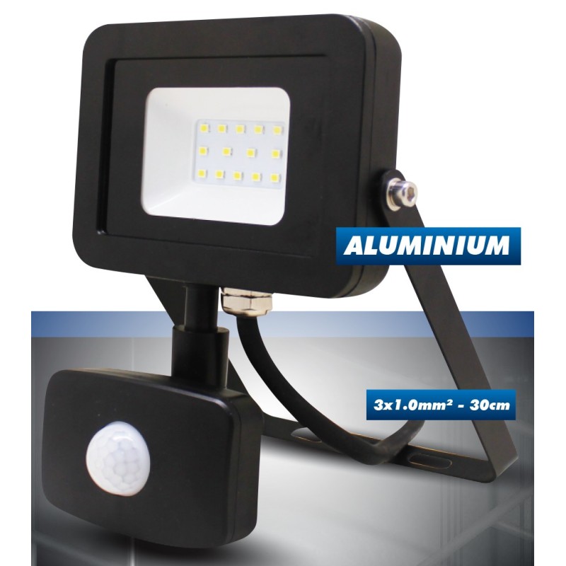 Projecteur mural LED avec detecteur 10W - I-Watts I-WATTS - 1 Projecteur mural LED avec detecteur 10W - I-Watts I-WATTS - 1
