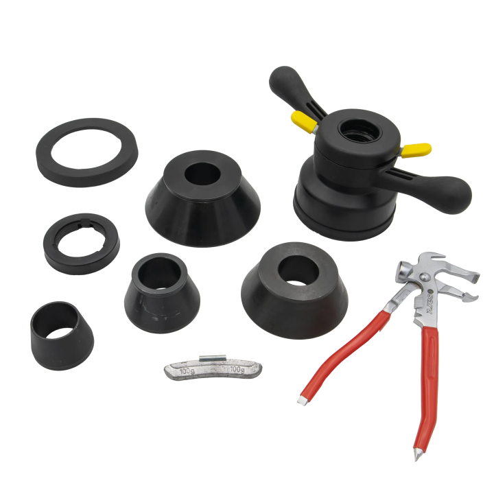 Équilibreuse de roues automatique, écran IPS, mesure  par ultrasons, US-898