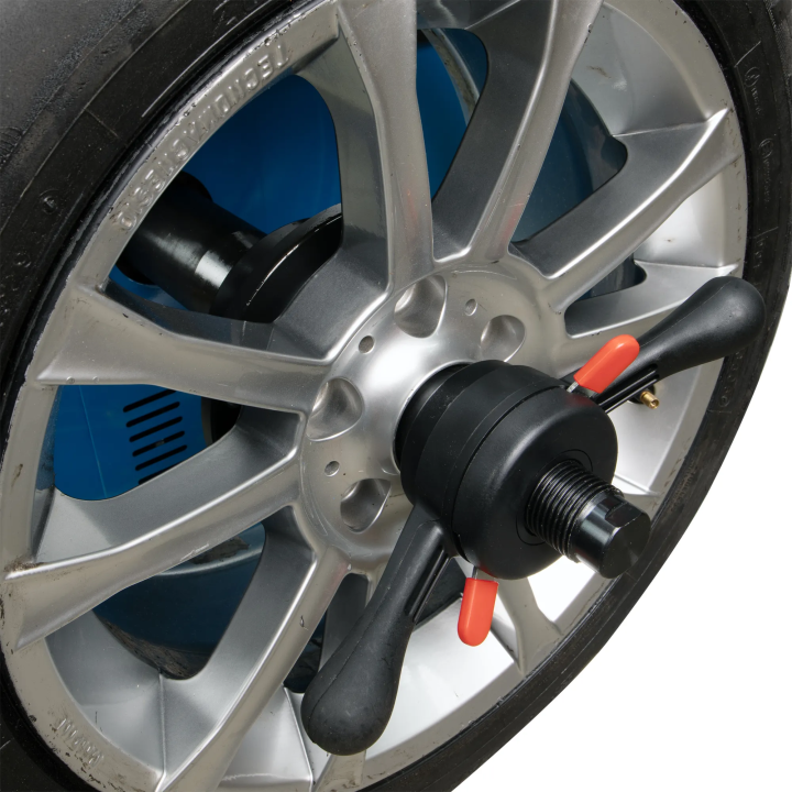 Machine d'équilibrage semi-automatique avec saisie manuelle des données, 3 programmes aluminium