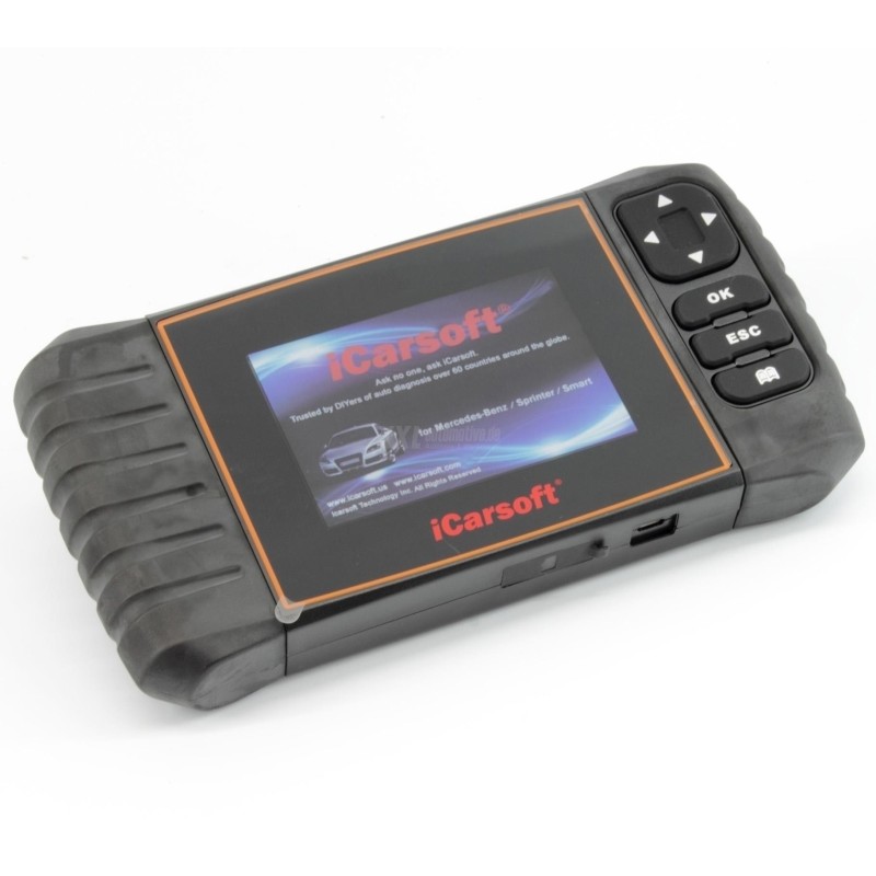 scanner iCarsoft MB II pour Alfa Romeo et Fiat