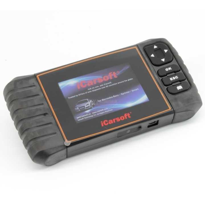 scanner iCarsoft MB II pour Alfa Romeo et Fiat