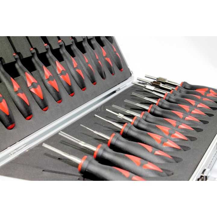 Kit outils pour verrouillage des connecteurs électronique du véhicule 23 pcs