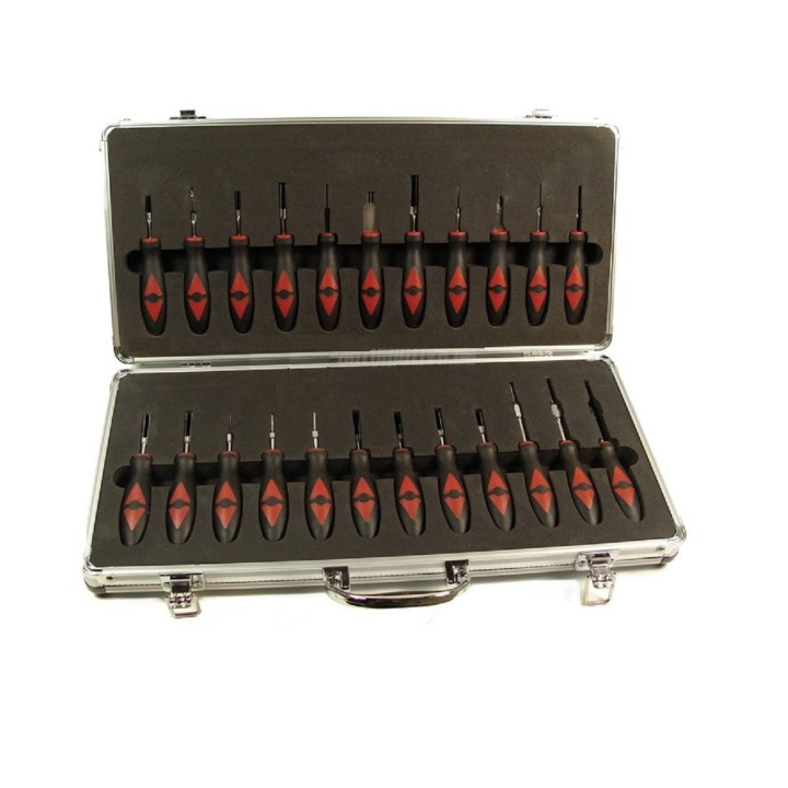Kit outils pour verrouillage des connecteurs électronique du véhicule 23 pcs