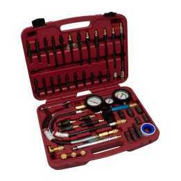 Kit de test de compression et de perte de pression pour moteurs essence, diesel