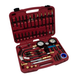 Kit de test de compression et de perte de pression pour moteurs essence, diesel